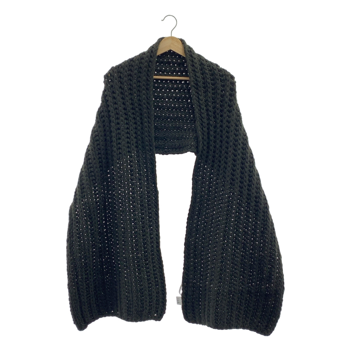 ASAUCE MELER / アソース メレ | スーパーローゲージ チャンキーニットストール マフラー ユニセックス |