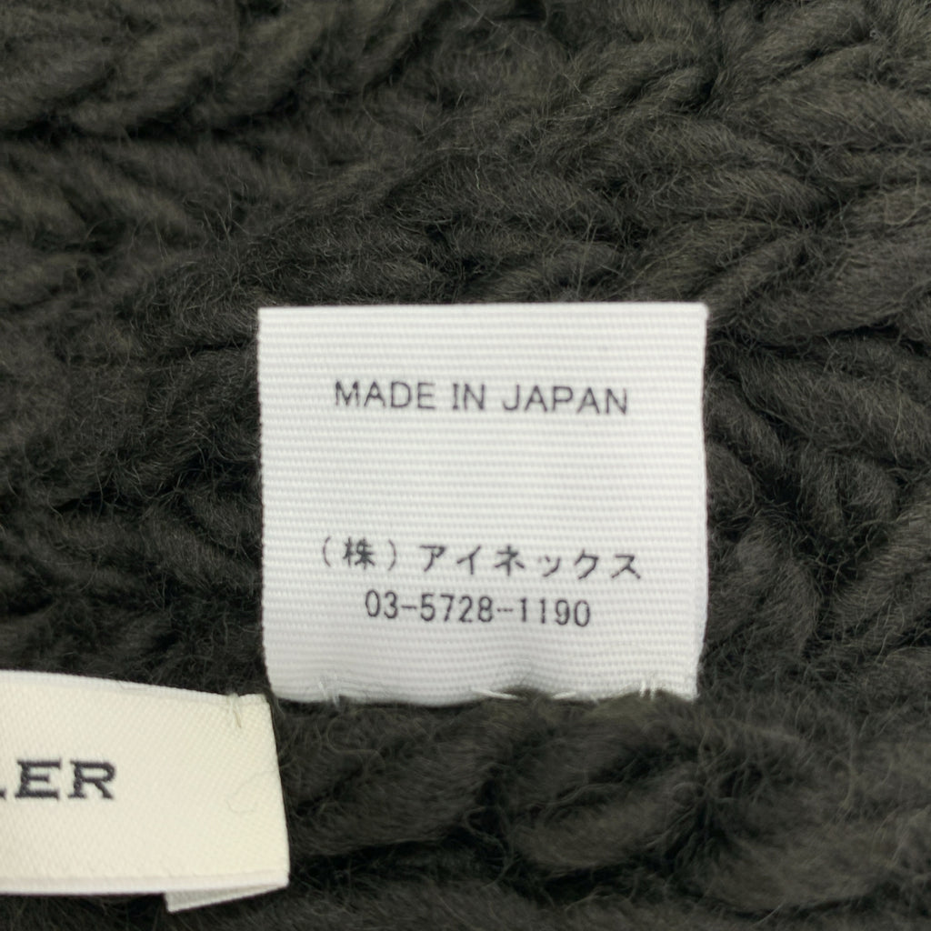 ASAUCE MELER / アソース メレ | スーパーローゲージ チャンキーニットストール マフラー ユニセックス |