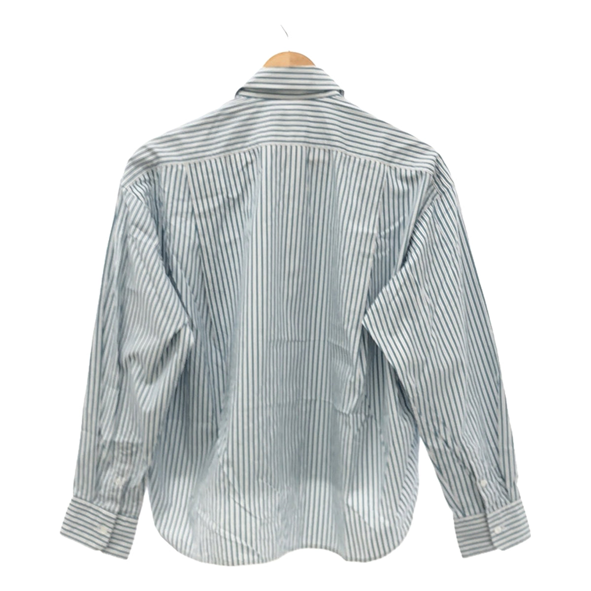 Drawer / Drawer | cotton striped short shirt | 38 | Green/White | Women's