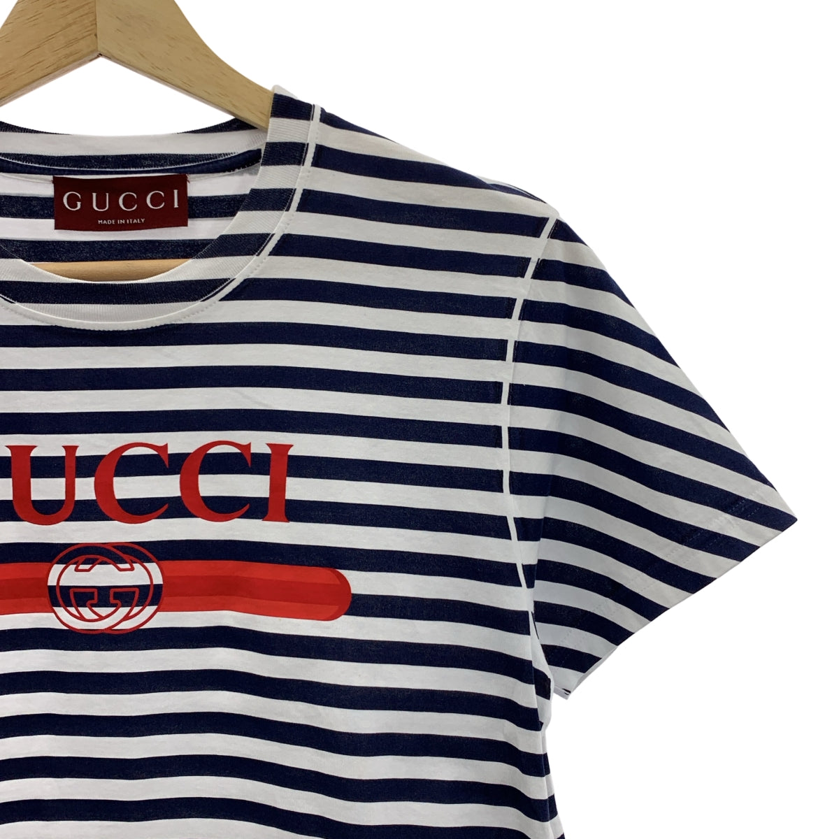 GUCCI / グッチ | インターロッキング ロゴ プリント Tシャツ カットソー | S | レディース
