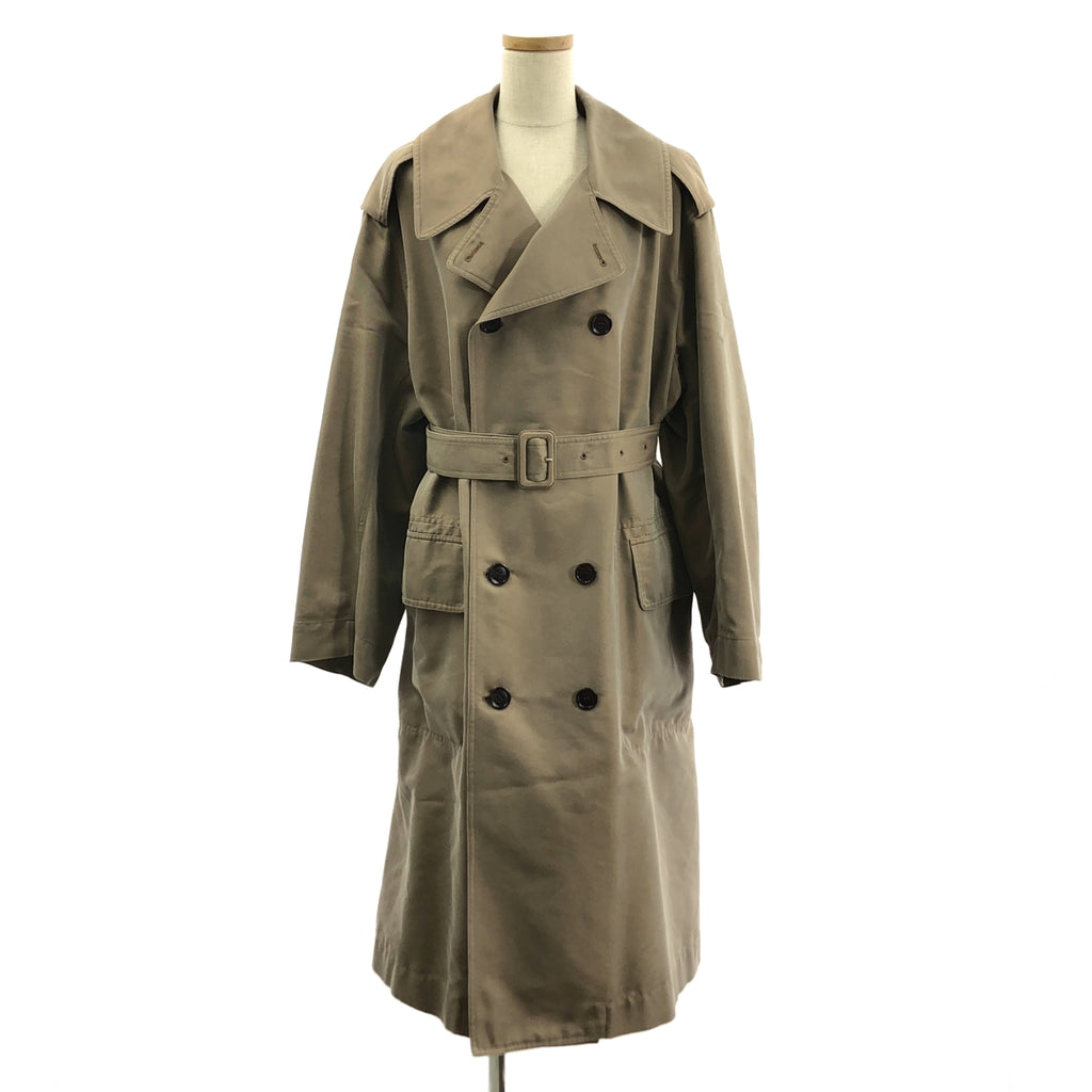 DRIES VAN NOTEN / ドリスヴァンノッテン | W.W.COAT OCR / オーバーシルエット ベルテッド トレンチコート | XS | レディース