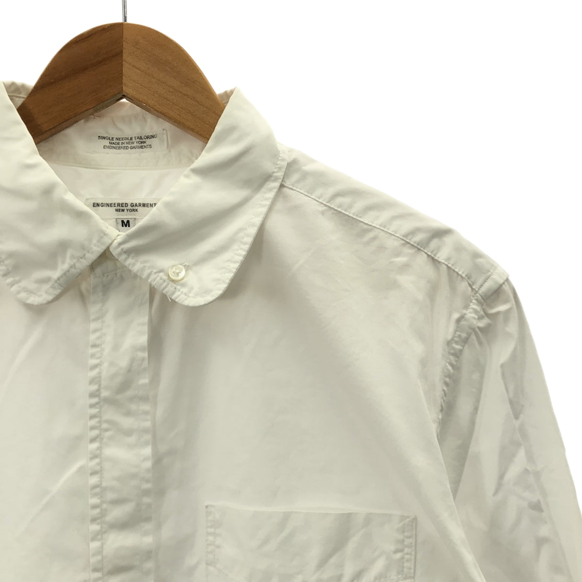 Engineered Garments / エンジニアドガーメンツ | タブカラー フライフロントシャツ | M | メンズ
