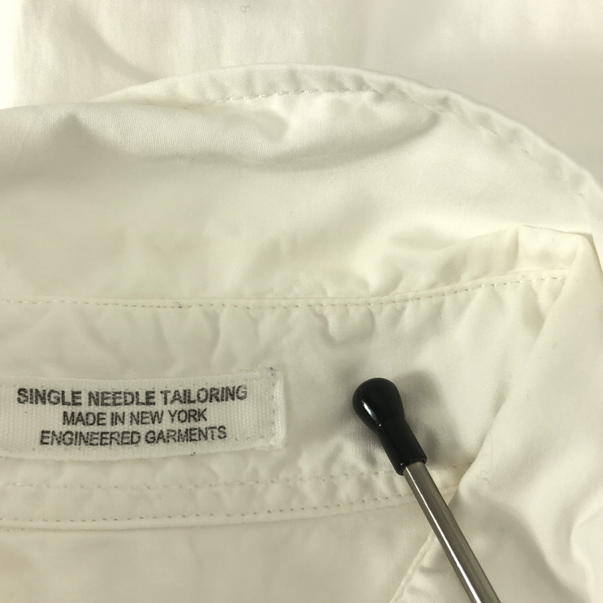 Engineered Garments / 엔지니어드 가멘츠 | 탭 컬러 플라이 프론트 셔츠 | M | 남성