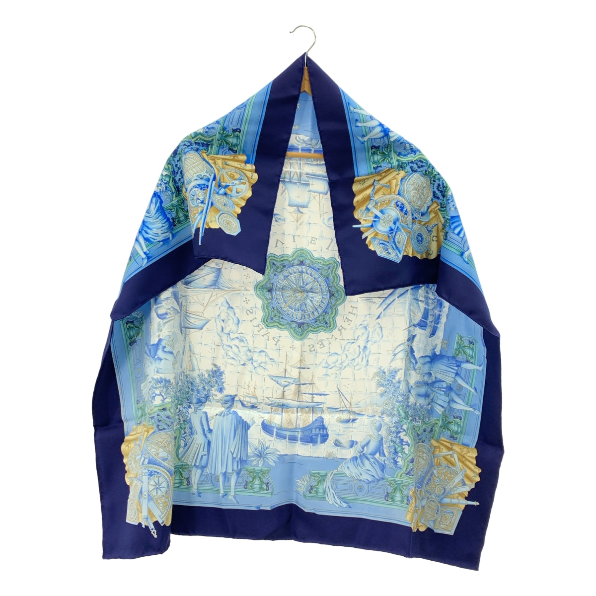 HERMES / エルメス | AZVLEJOS アズレージョ / カレ90 シルク スカーフ ストール |