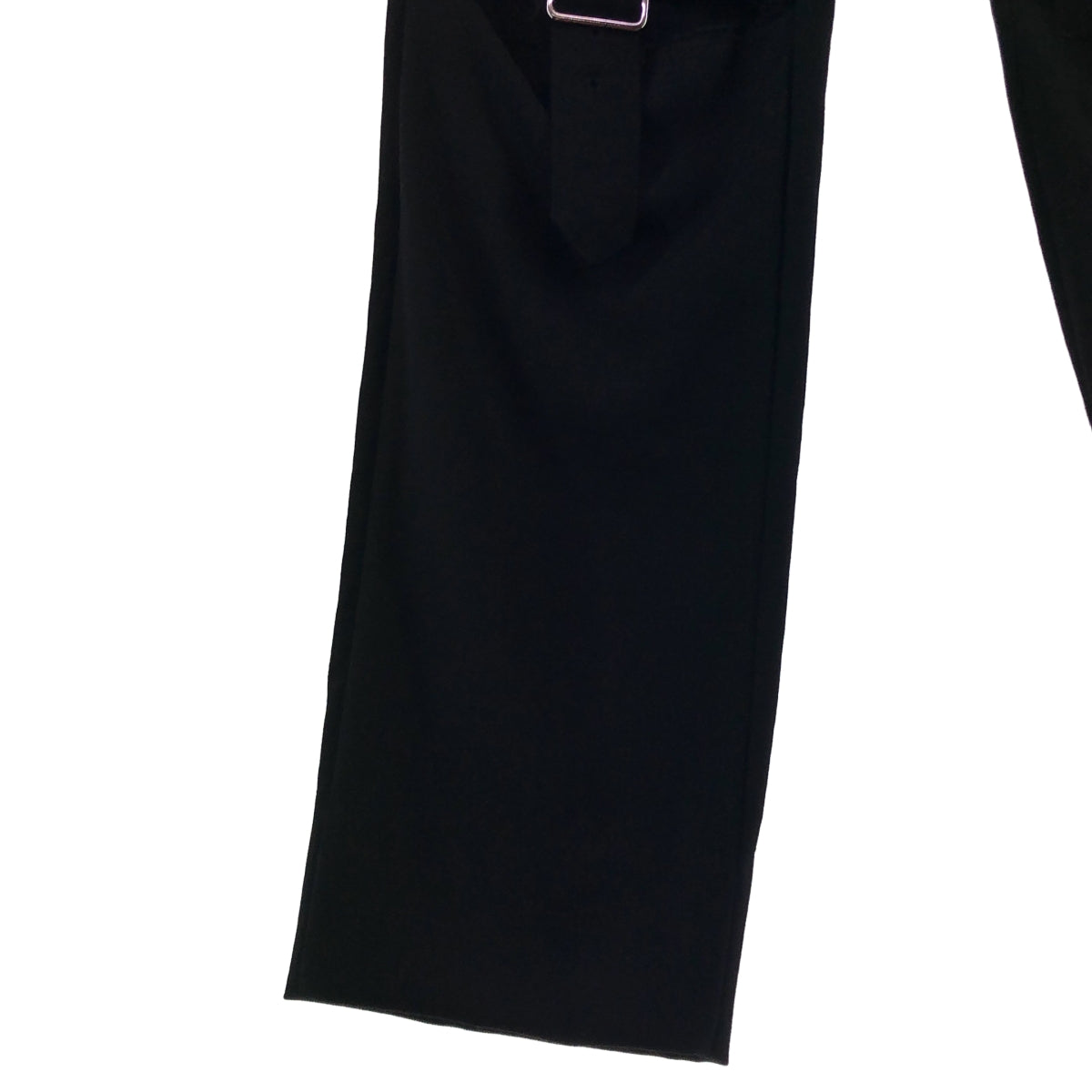 BLACK COMME des GARCONS / ブラックコムデギャルソン | 2023AW | カットアウト アジャスター スラックス パンツ | M | メンズ