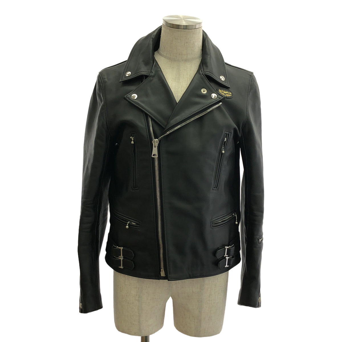 Lewis Leathers / ルイスレザー | 391T LIGHTNING / ライトニング カウハイド ダブルライダース レザージャケット | 40 | メンズ