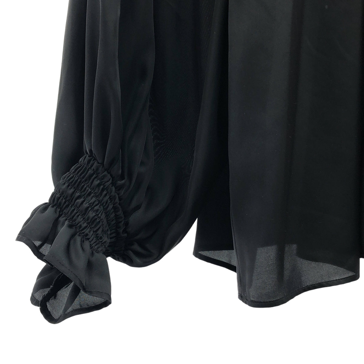 聯合箭隊 | UWCS P MAJOLICA 寬袖襯衫 | 38 | 黑色 | 女款