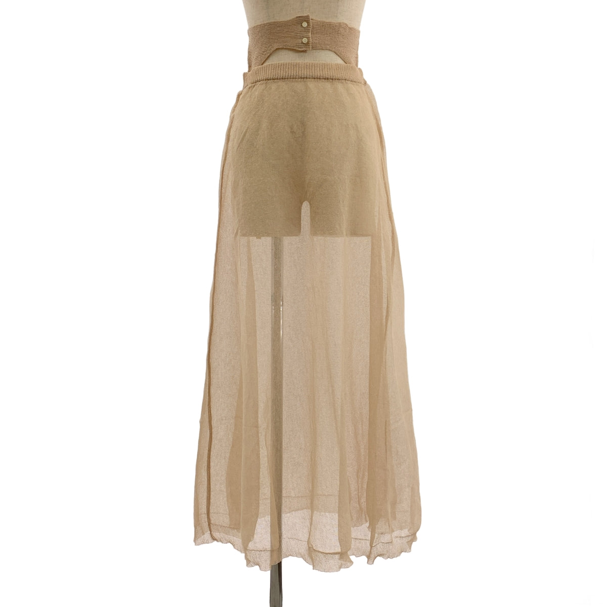TAN / タン | シースルー ロングスカート | F | レディース