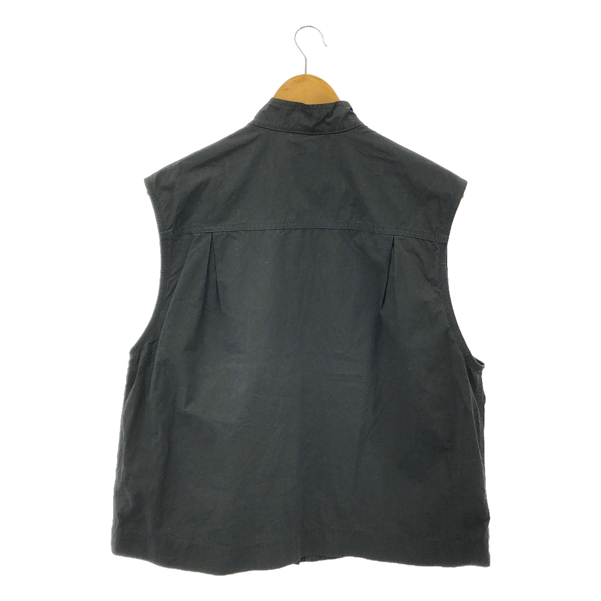 TODAYFUL | 2023SS | Flappocket Cotton Vest | F | Black | Women's