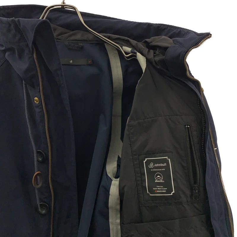 JOHNBULL / ジョンブル | ユーティリティシェル ロゴボタン ジャケット フーディ | S | レディース