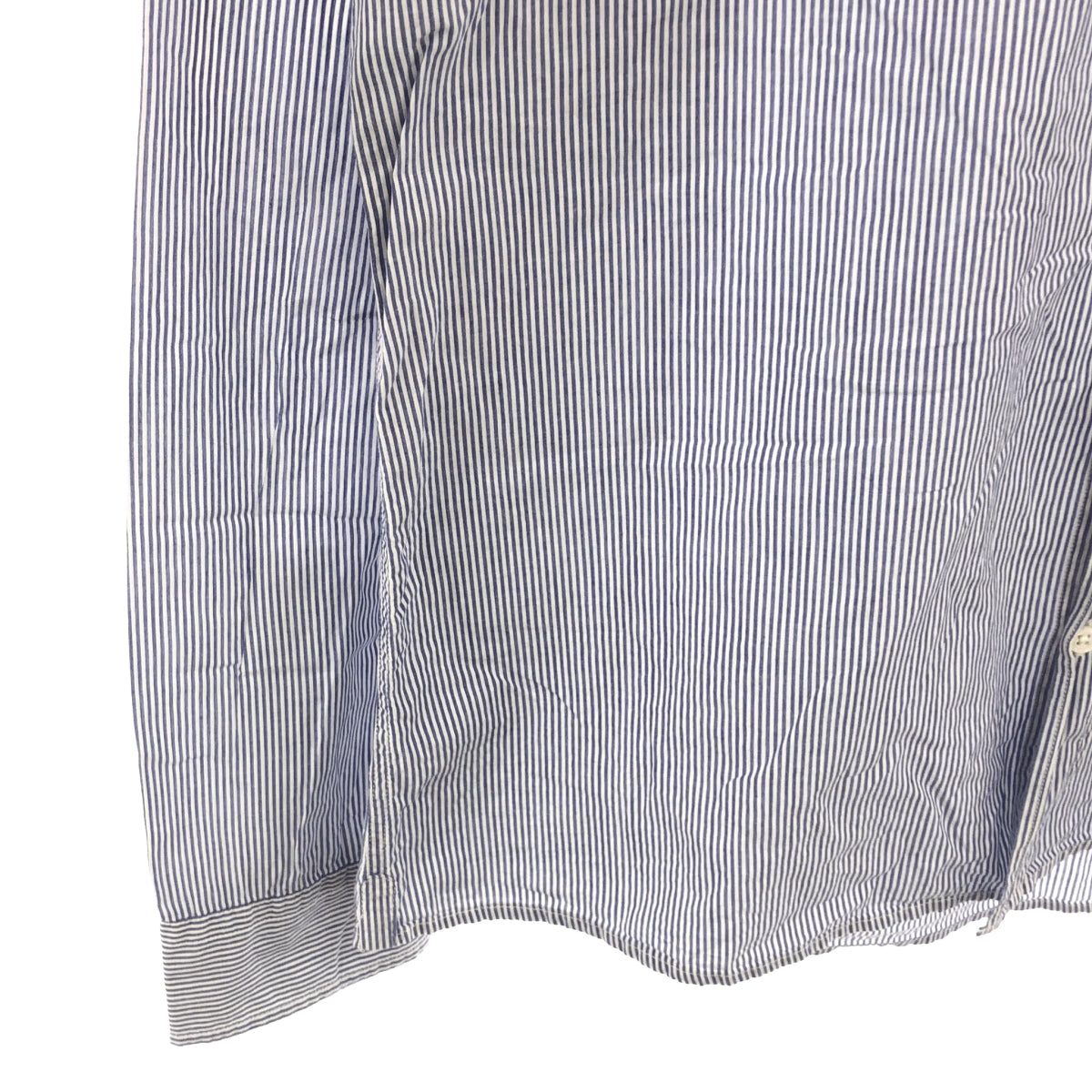 BALMAIN | Cotton striped button-down shirt | Size 40 | Men's