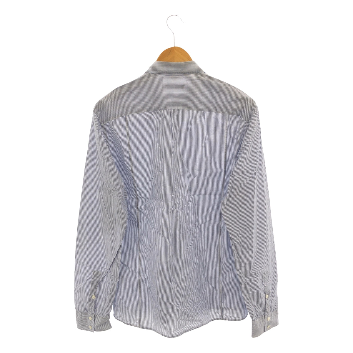 BALMAIN | Cotton striped button-down shirt | Size 40 | Men's