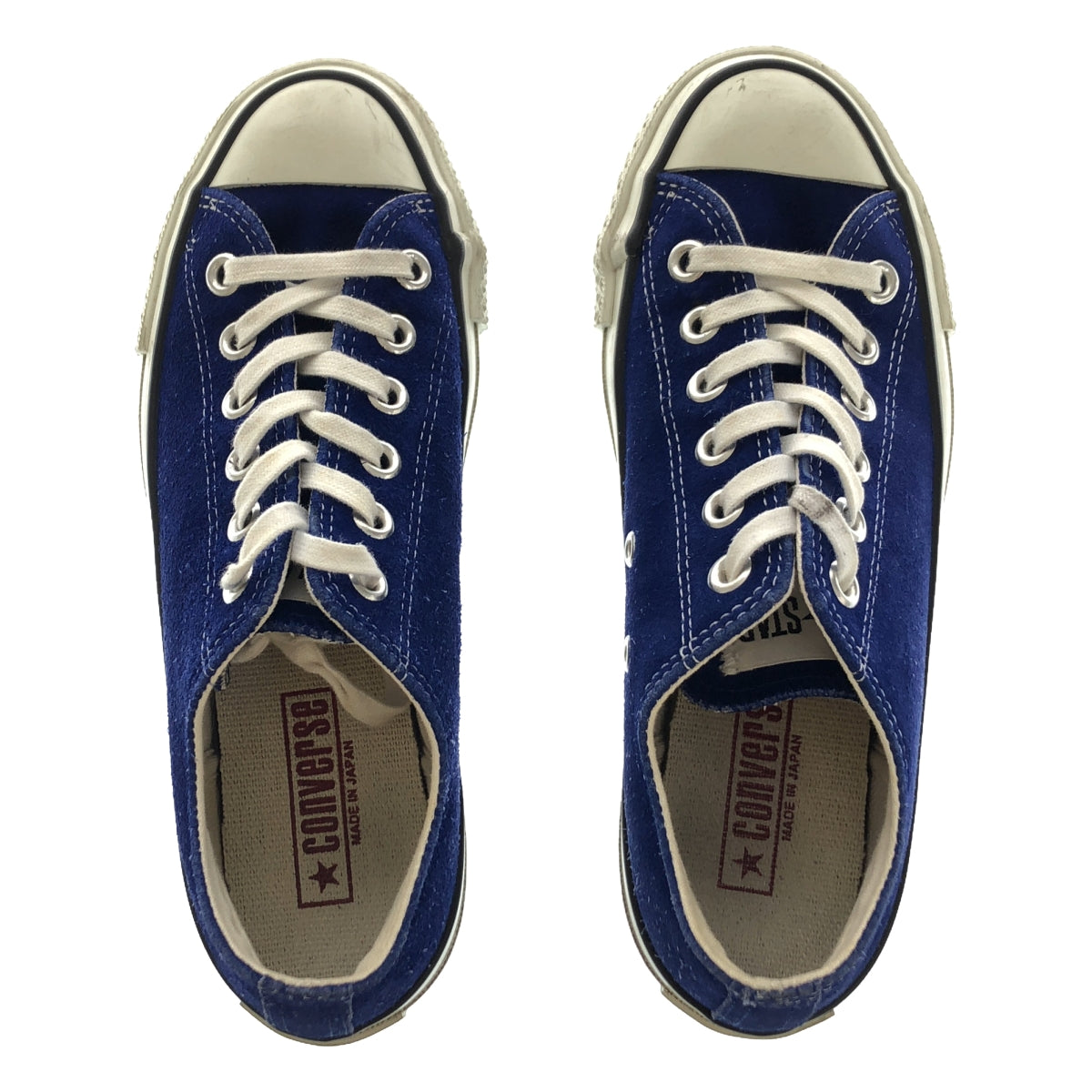 CONVERSE | SUEDE ALL STAR J Suede Leather All Star Low Cut Sneakers | 4 1/2 | Blue | Women's