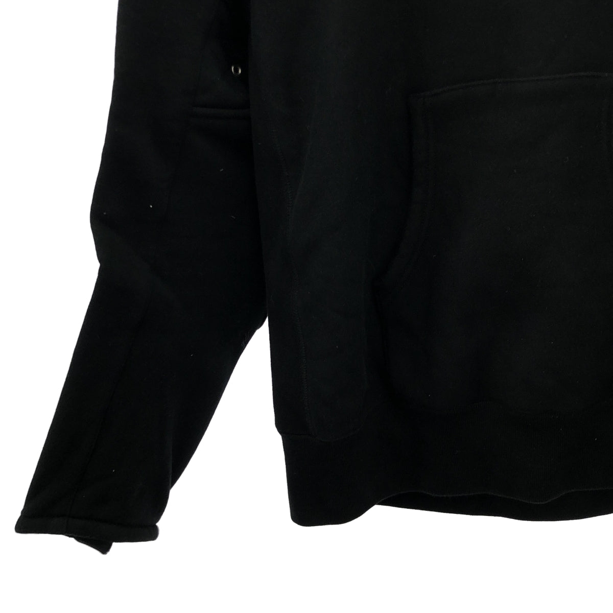 【美品】  JUNYAWATANABE COMMEdesGARCONS MAN / ジュンヤワタナベマン | 2017AW | THE NORTH FACE BIKER HOODIE ザノースフェイス バイカー スウェット パーカー | M | ブラック | メンズ