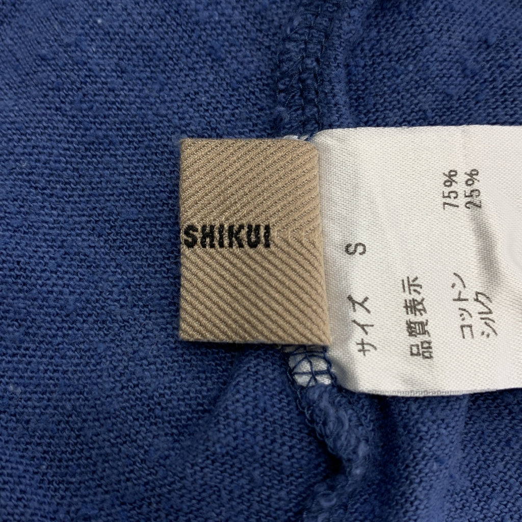 THE SHISHIKUI / シシクイ | BASIC T コットンシルク ノイルソフト天竺 Tシャツ | S | ブルー | レディース