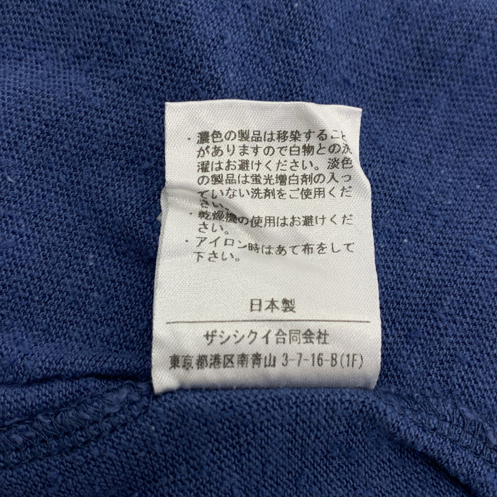 THE SHISHIKUI / シシクイ | BASIC T コットンシルク ノイルソフト天竺 Tシャツ | S | ブルー | レディース