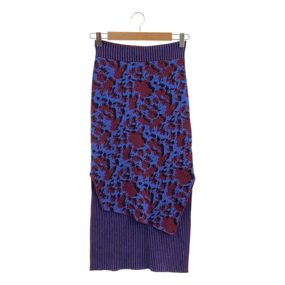 Acne Studios / アクネストゥディオズ | JAMI FLOWER PSS16 ストライプ ニット スカート | S | レディース