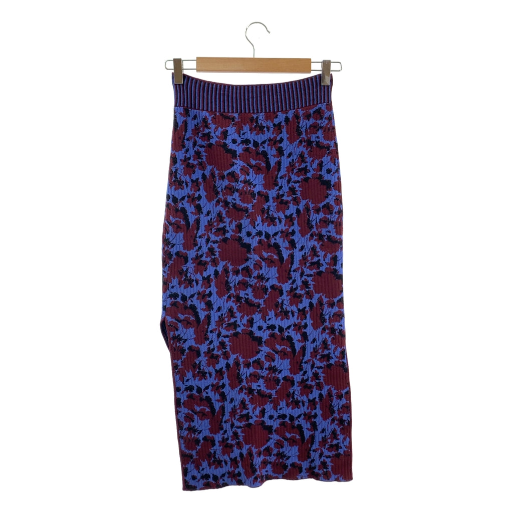 Acne Studios / アクネストゥディオズ | JAMI FLOWER PSS16 ストライプ ニット スカート | S | レディース