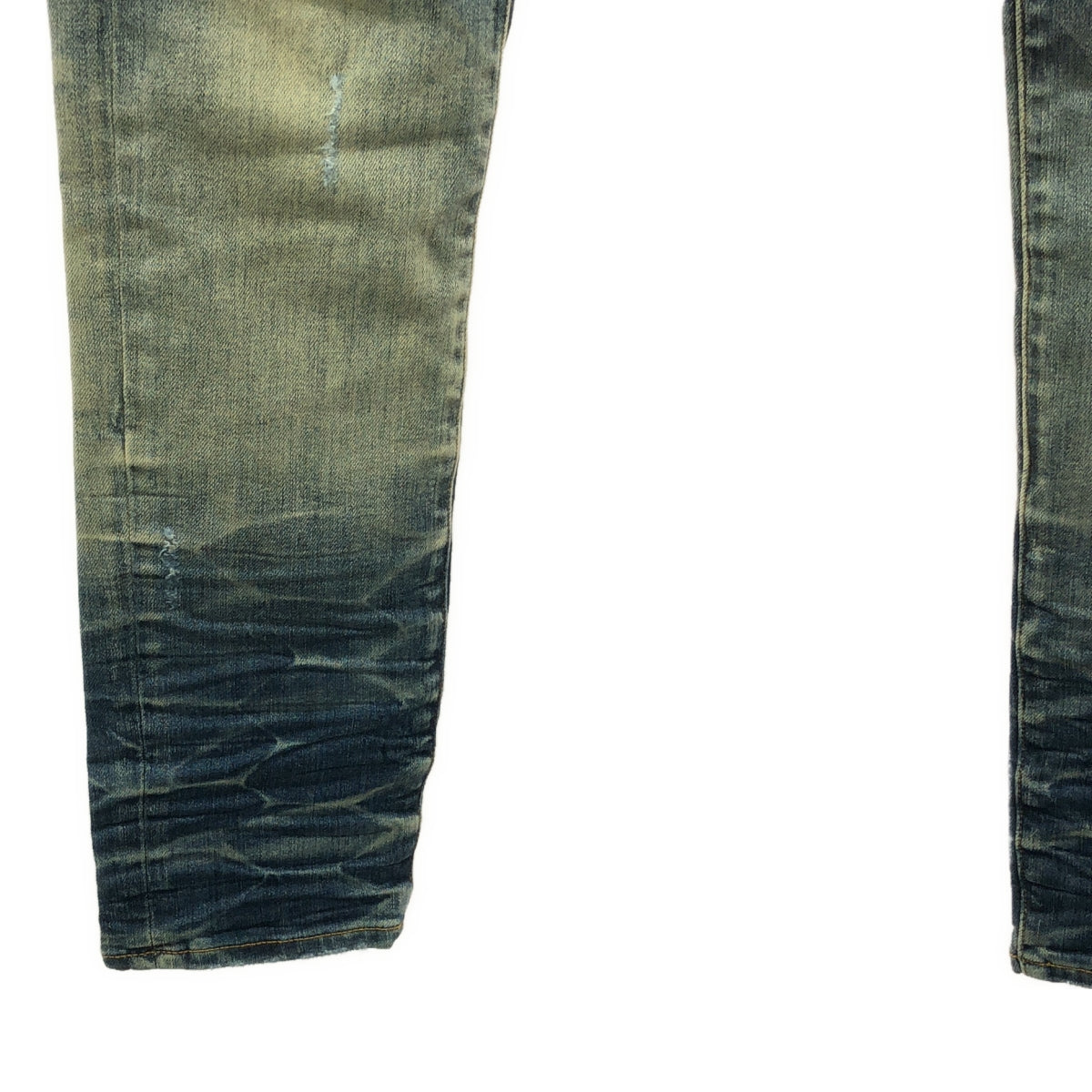 AMIRI / アミリ | 2024SS | BANDANA JACQUARD MX1 JEAN ダメージ加工 バンダナ ジャガード デニムパンツ | 32 | メンズ