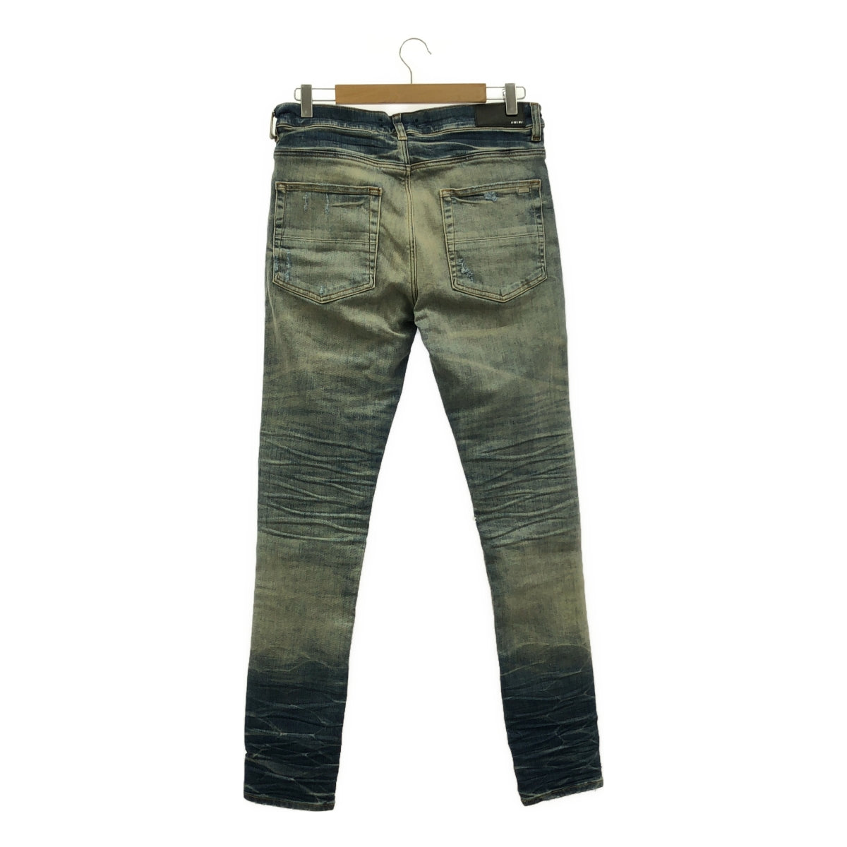 AMIRI / アミリ | 2024SS | BANDANA JACQUARD MX1 JEAN ダメージ加工 バンダナ ジャガード デニムパンツ | 32 | メンズ