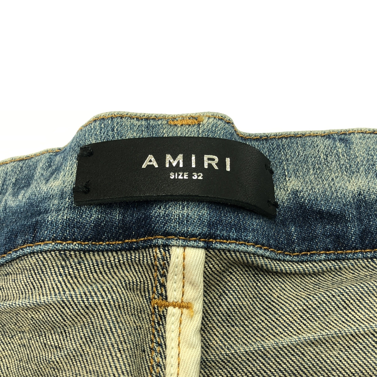 AMIRI / アミリ | 2024SS | BANDANA JACQUARD MX1 JEAN ダメージ加工 バンダナ ジャガード デニムパンツ | 32 | メンズ