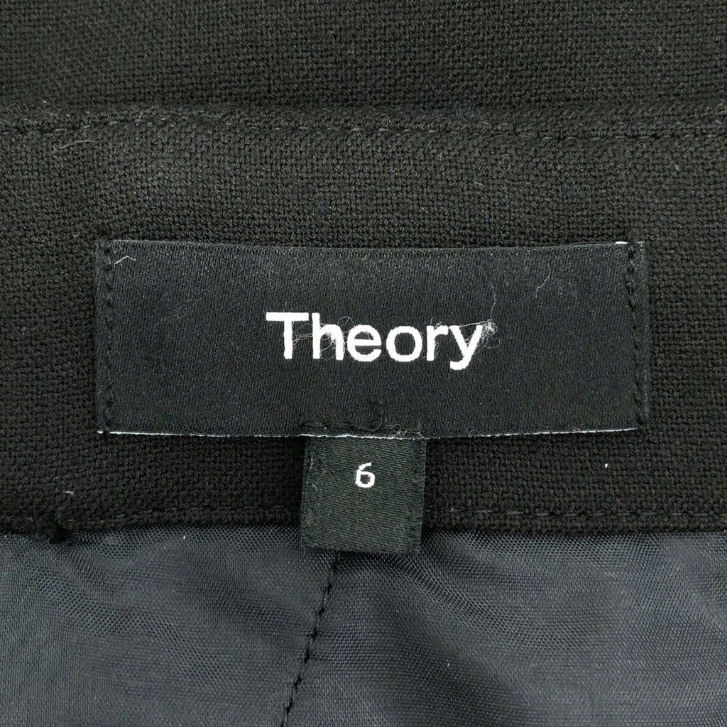theory / 세올리 | Bistretch Double 3 Padra GZ 슬림 테이퍼드 팬츠 | 6 | 블랙 | 여성