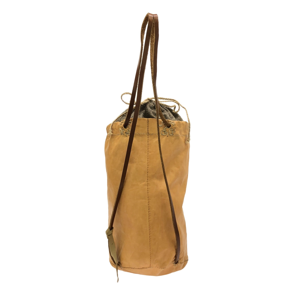 【美品】  ISABELLA STEFANELLI / イザベラステファネリ | Leather  Sachet bag / レザーバッグ | brown | メンズ