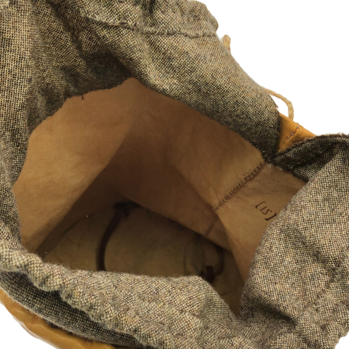 【美品】  ISABELLA STEFANELLI / イザベラステファネリ | Leather  Sachet bag / レザーバッグ | brown | メンズ
