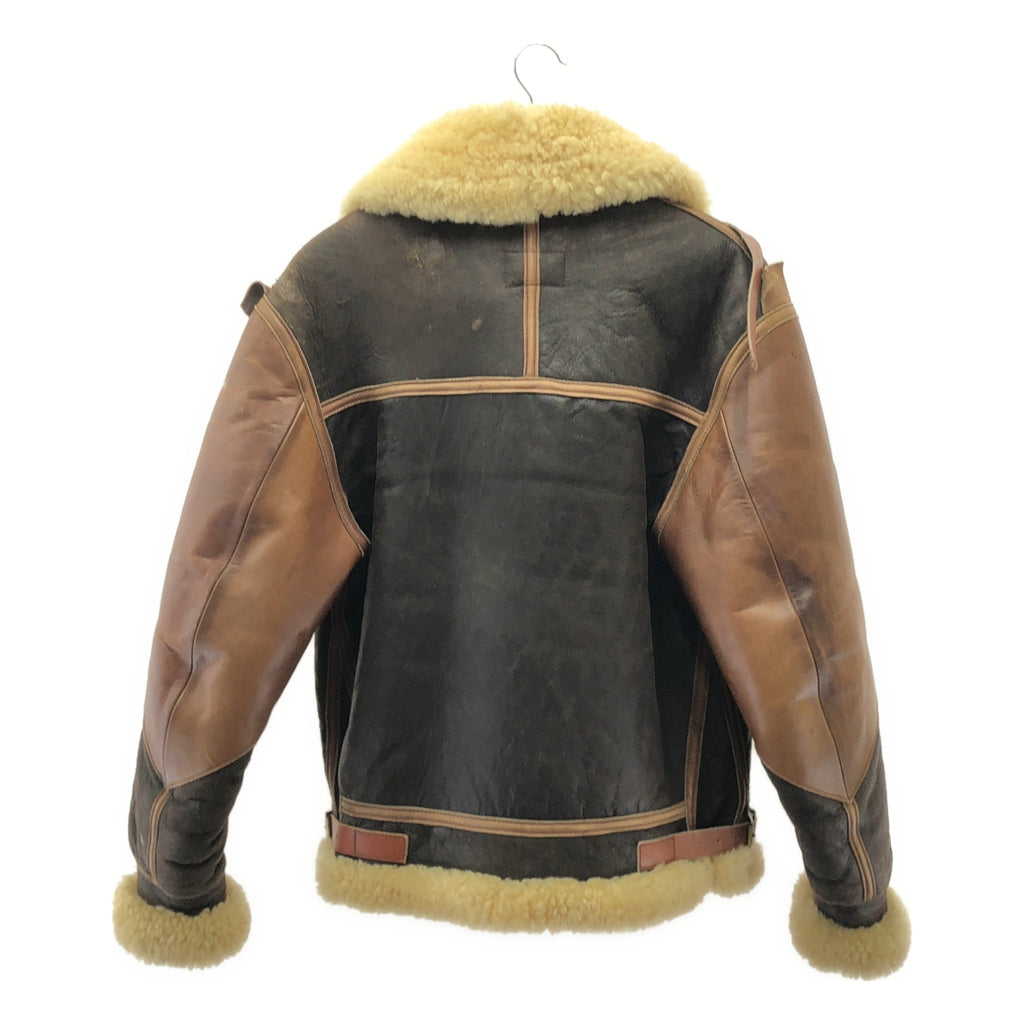 AEROLEATHER / エアロレザー | B-3 大戦モデル ムートンレザー フライトジャケット ブルゾン | 36 | ブラウン系 | メンズ