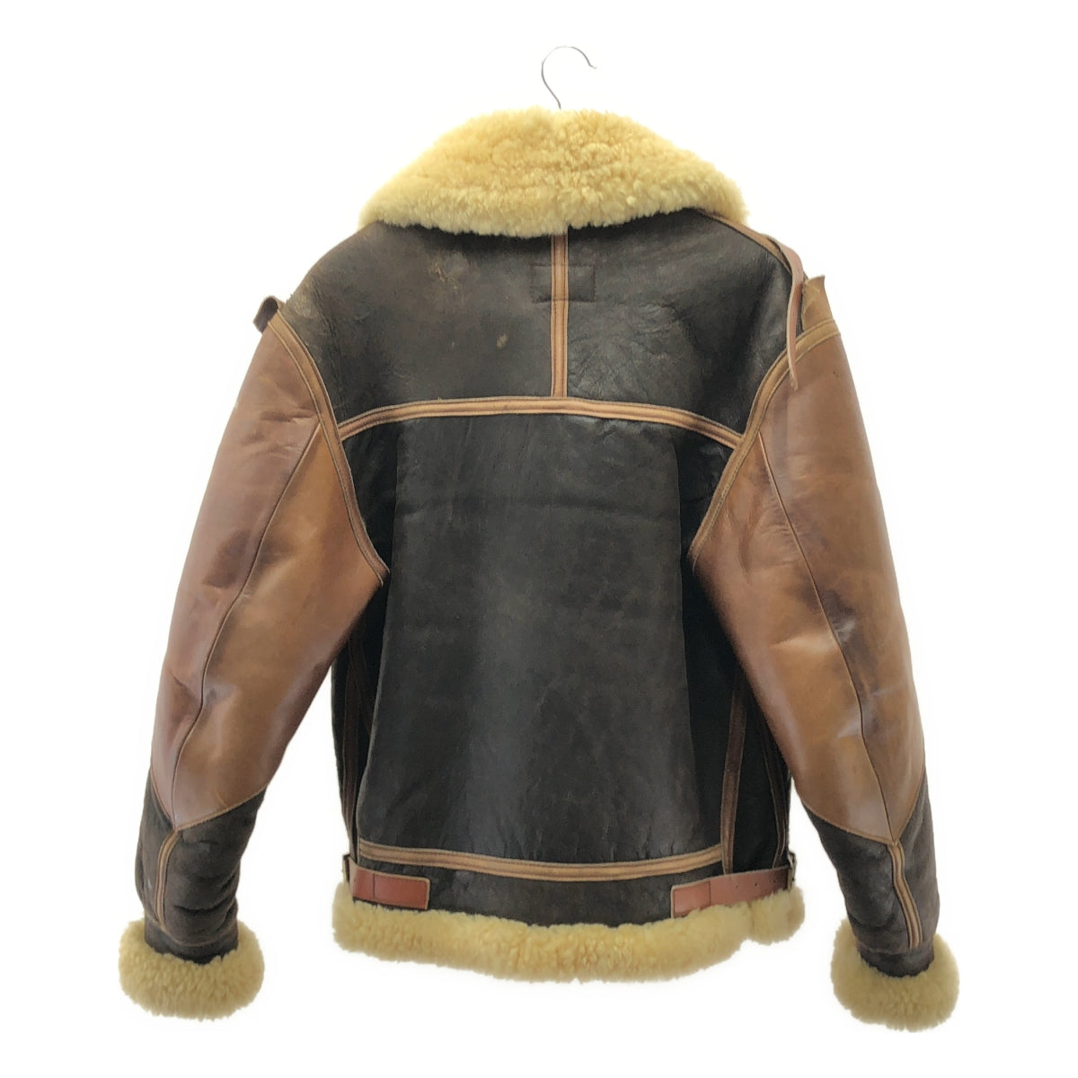 AEROLEATHER / エアロレザー | B-3 大戦モデル ムートンレザー フライトジャケット ブルゾン | 36 | ブラウン系 | メンズ