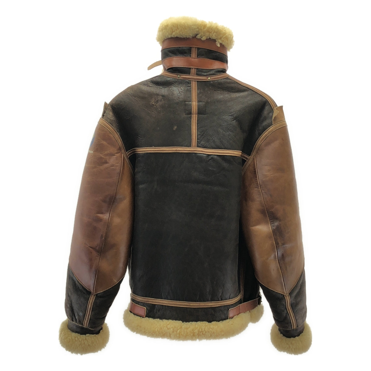AEROLEATHER / エアロレザー | B-3 大戦モデル ムートンレザー フライトジャケット ブルゾン | 36 | ブラウン系 | メンズ