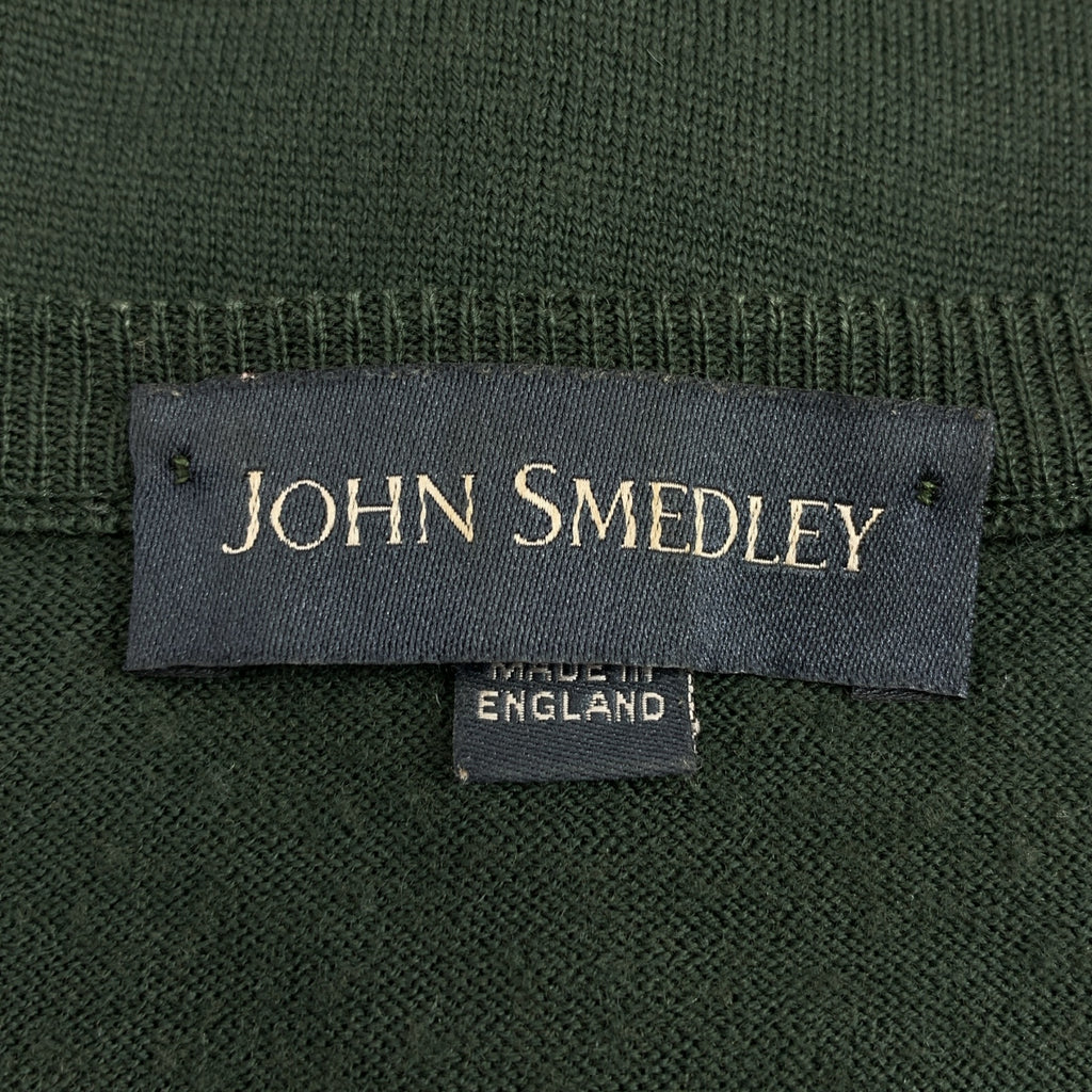 JOHN SMEDLEY / 존스 메들리 | 메리노 울 하이 게이지 크루 넥 니트 | M | 남성