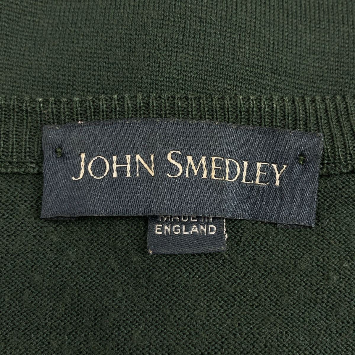 JOHN SMEDLEY / 존스 메들리 | 메리노 울 하이 게이지 크루 넥 니트 | M | 남성