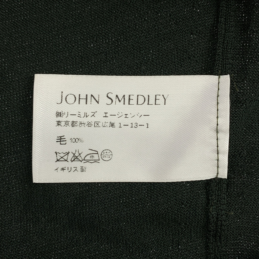 JOHN SMEDLEY / 존스 메들리 | 메리노 울 하이 게이지 크루 넥 니트 | M | 남성