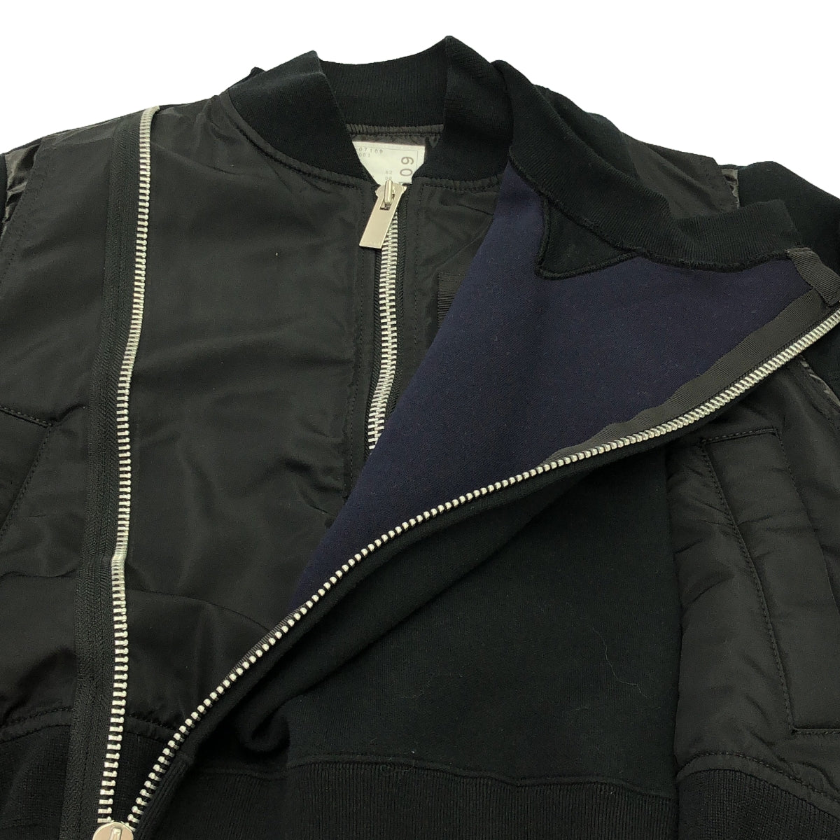[狀況良好] sacai |海綿汗衫 | 2 |黑色 |女性的