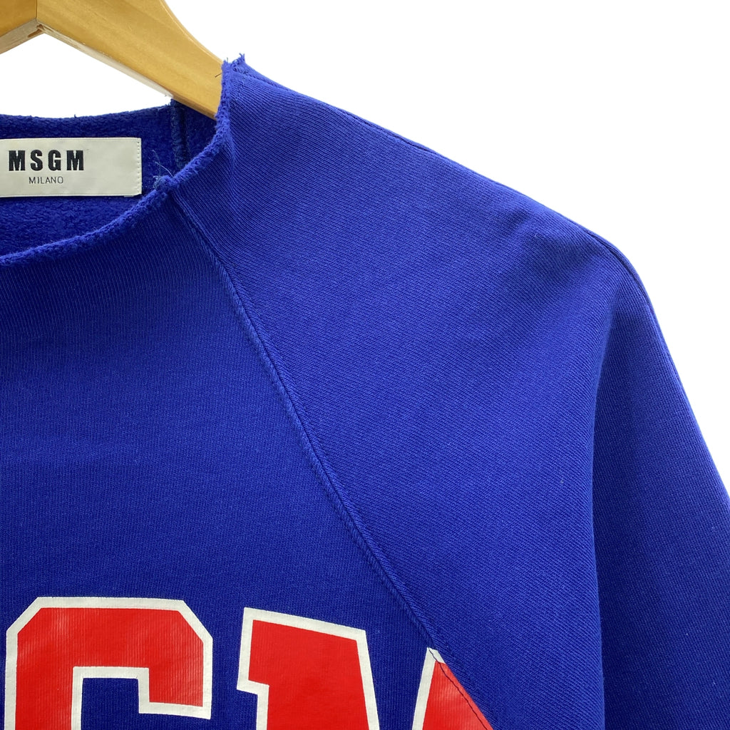 MSGM / エムエスジーエム | カットオフ ラグラン スウェット | M | レディース
