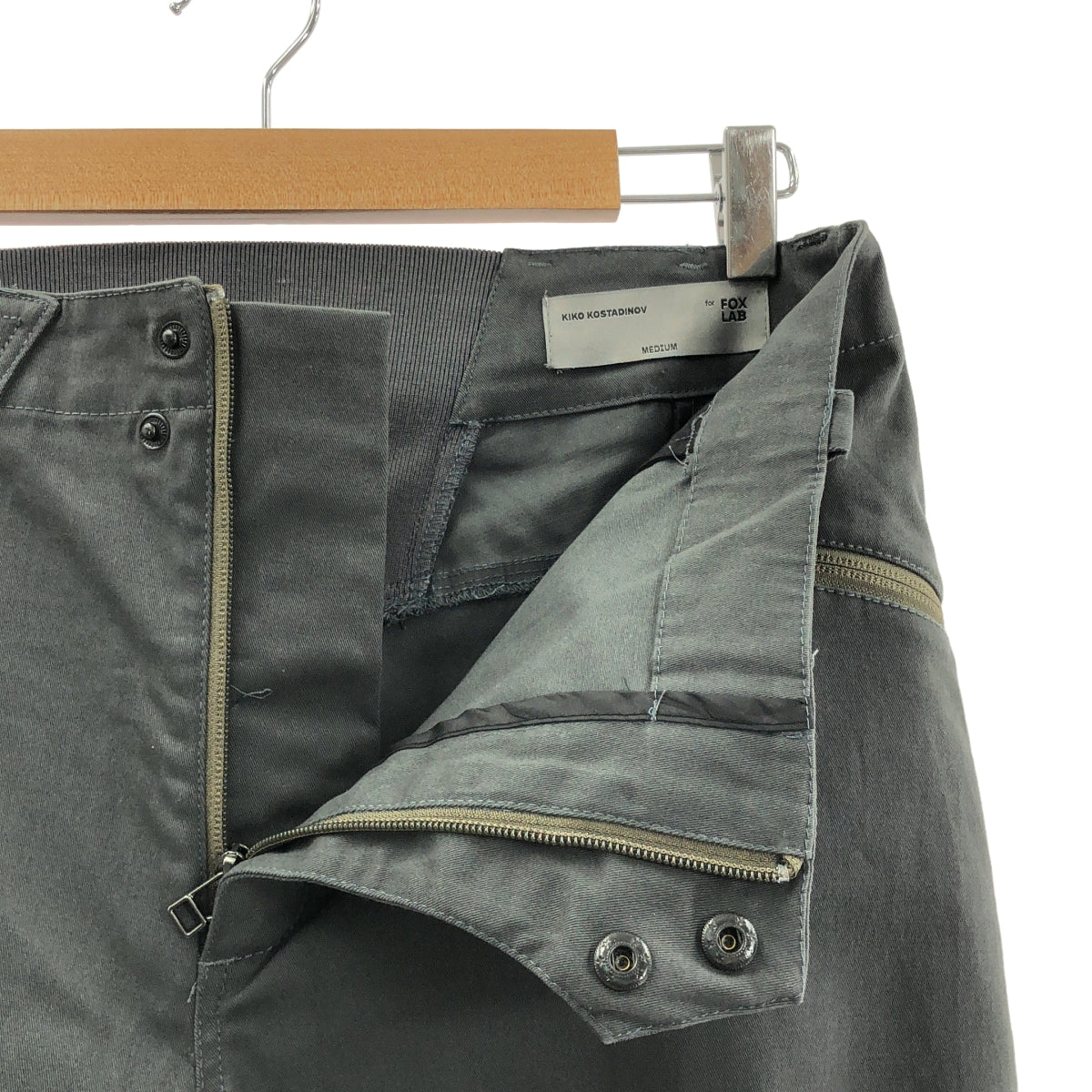 [新款] Kiko Kostadinov | 2025 春夏系列 | Fox Racing x FOX x KIKO PANT 側拉鍊越野摩托車褲 | M 碼 | DRK SHDW | 男款