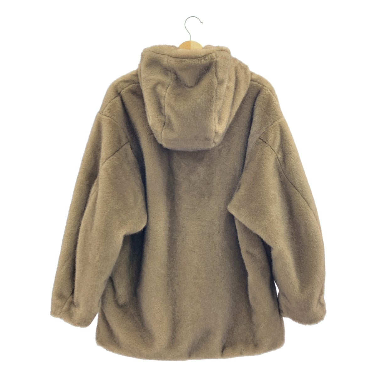 THINGS THAT MATTER / シングスザットマター | MINK IMITATION FUR HOODIE JACKET / オーバーシルエット ファー フード ジャケット / 総裏地 | F | レディース