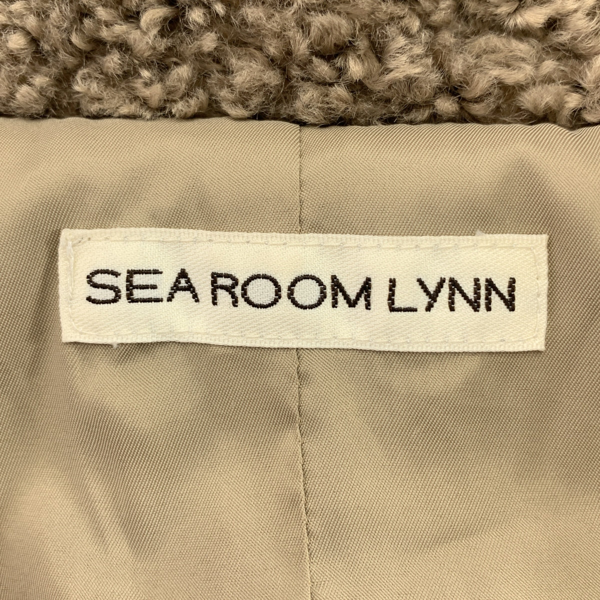 SeaRoomlynn | 全襯裡蟒蛇皮繫帶大衣 | S碼 | 棕色 | 女款