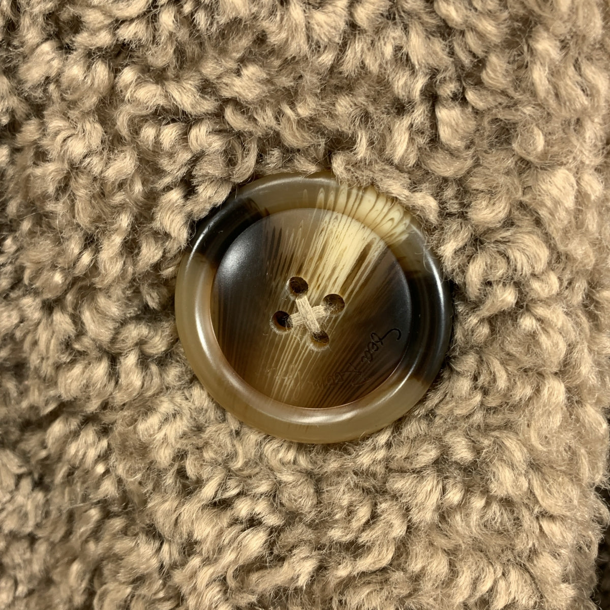 SeaRoomlynn / シールームリン | ボア ベルテッド オーバー コート / 総裏地 | S | ブラウン | レディース