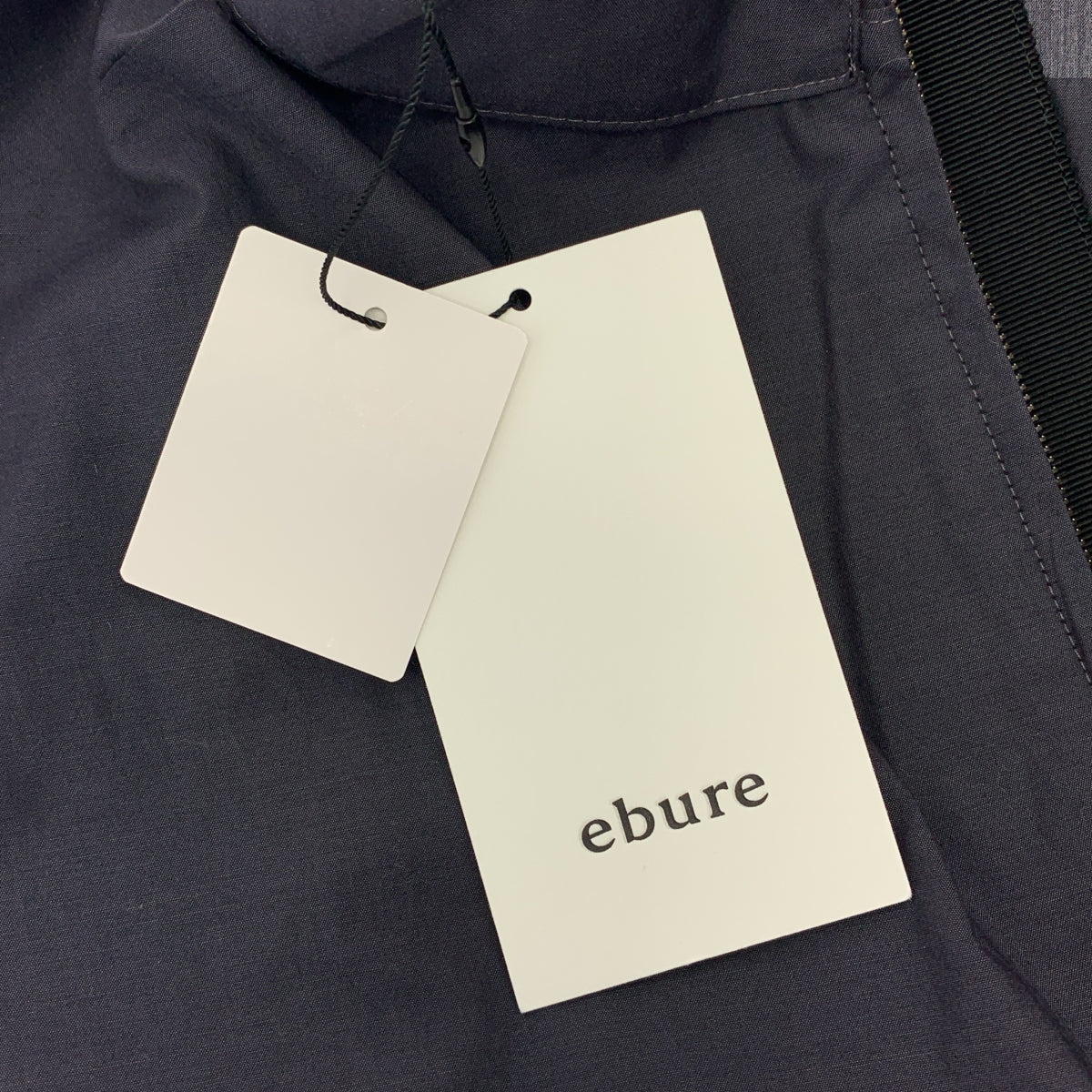 ebure / エブール | コットン バックジップ スリット ノースリーブ ブラウス | 36 | レディース