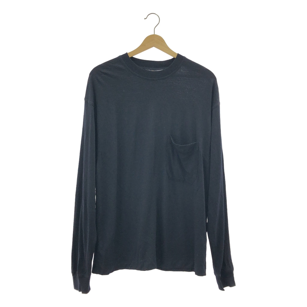 unfil / 앙필 | 워셔블 울 티셔츠 | XL | 남성