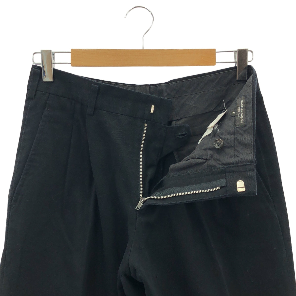 COMME des GARCONS HOMME PLUS | AD1996 | 2-pleat twill cotton tapered pants | S | Men's