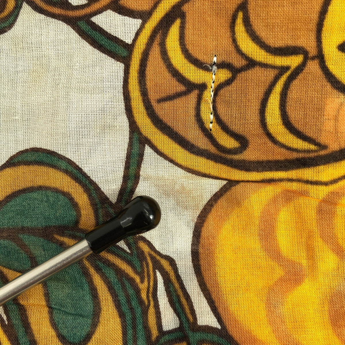 JUNYA WATANABE COMME des GARCONS / 준야와타나베 | 2009SS | 코튼 총무늬 프릴 슬리브 블라우스 | S |