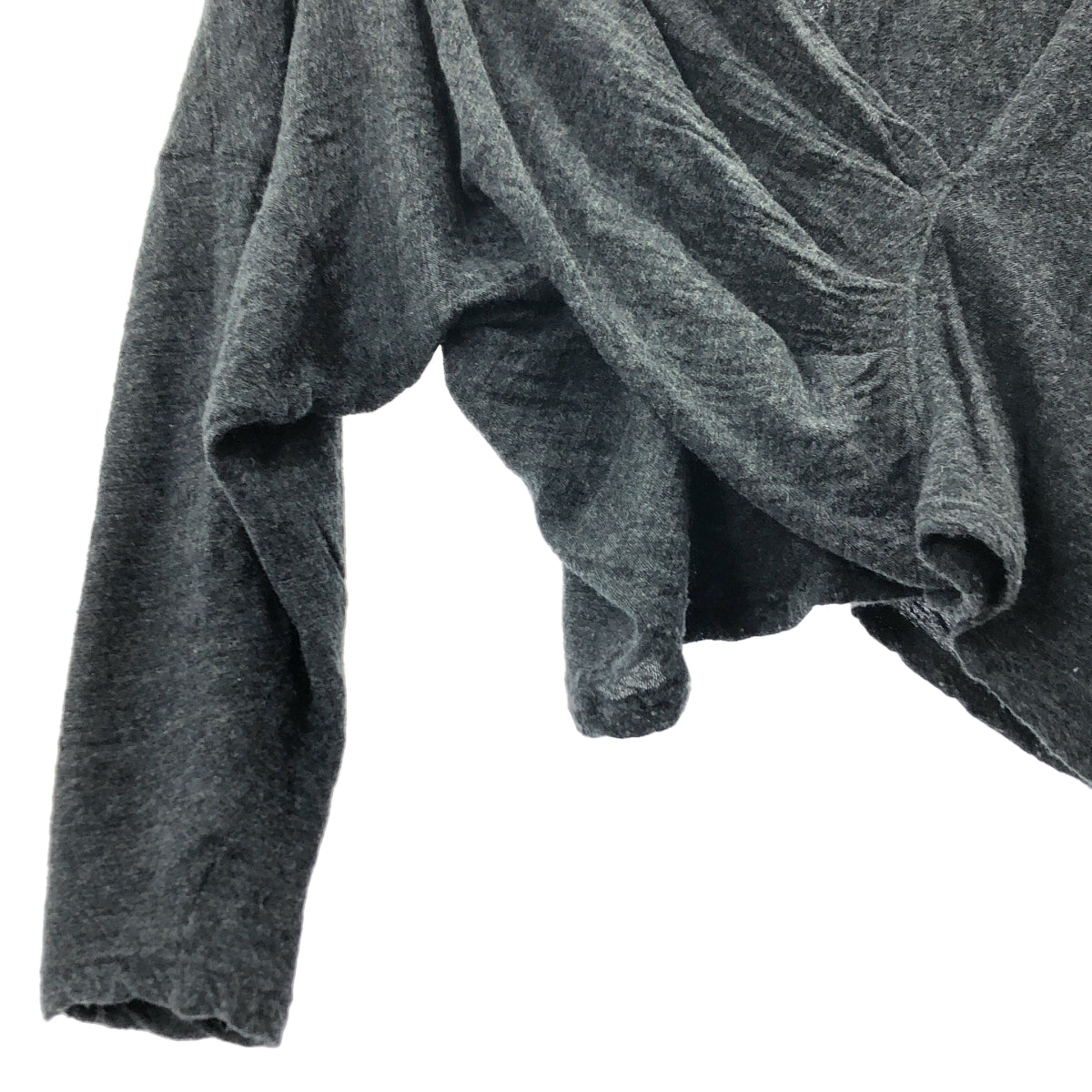 Plage / 플라주 | 2024AW | 울 카슈쿨 넥 크롭 니트 | F | 여성