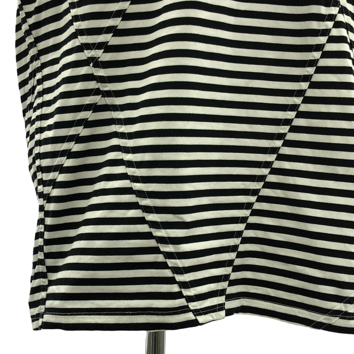 JUNYA WATANABE COMME des GARCONS / 渡邊淳也 | 2018春夏 |變形拼布連身裙 | S |白色/黑色 |女性的