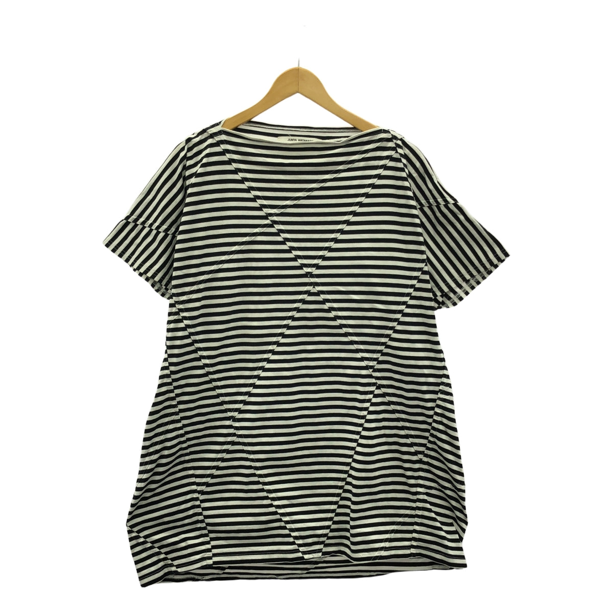 JUNYA WATANABE COMME des GARCONS / 渡邊淳也 | 2018春夏 |變形拼布連身裙 | S |白色/黑色 |女性的