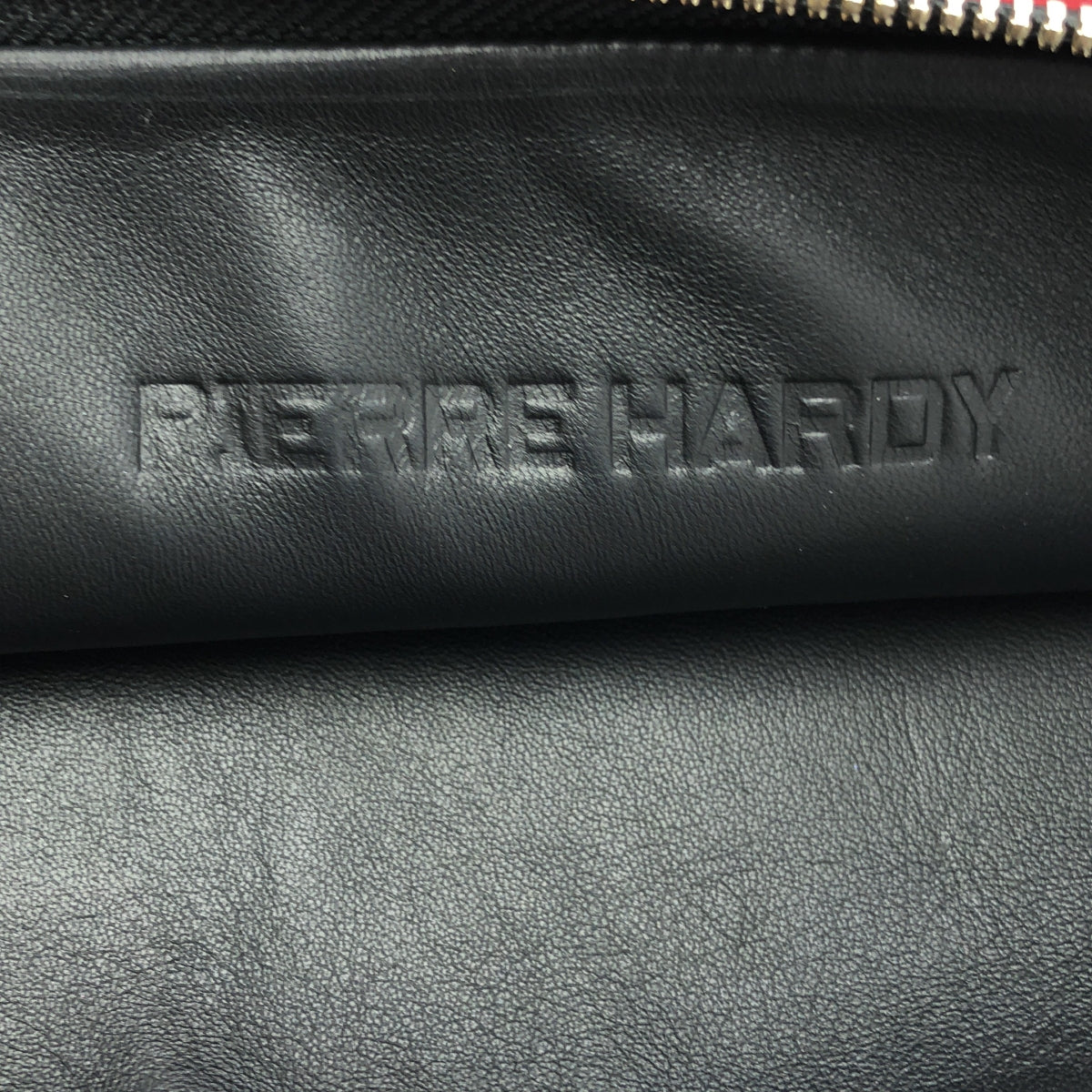 PIERRE HARDY / ピエールアルディ | フリンジチャーム クラッチバッグ / レザー総裏地 | ボルドー | レディース