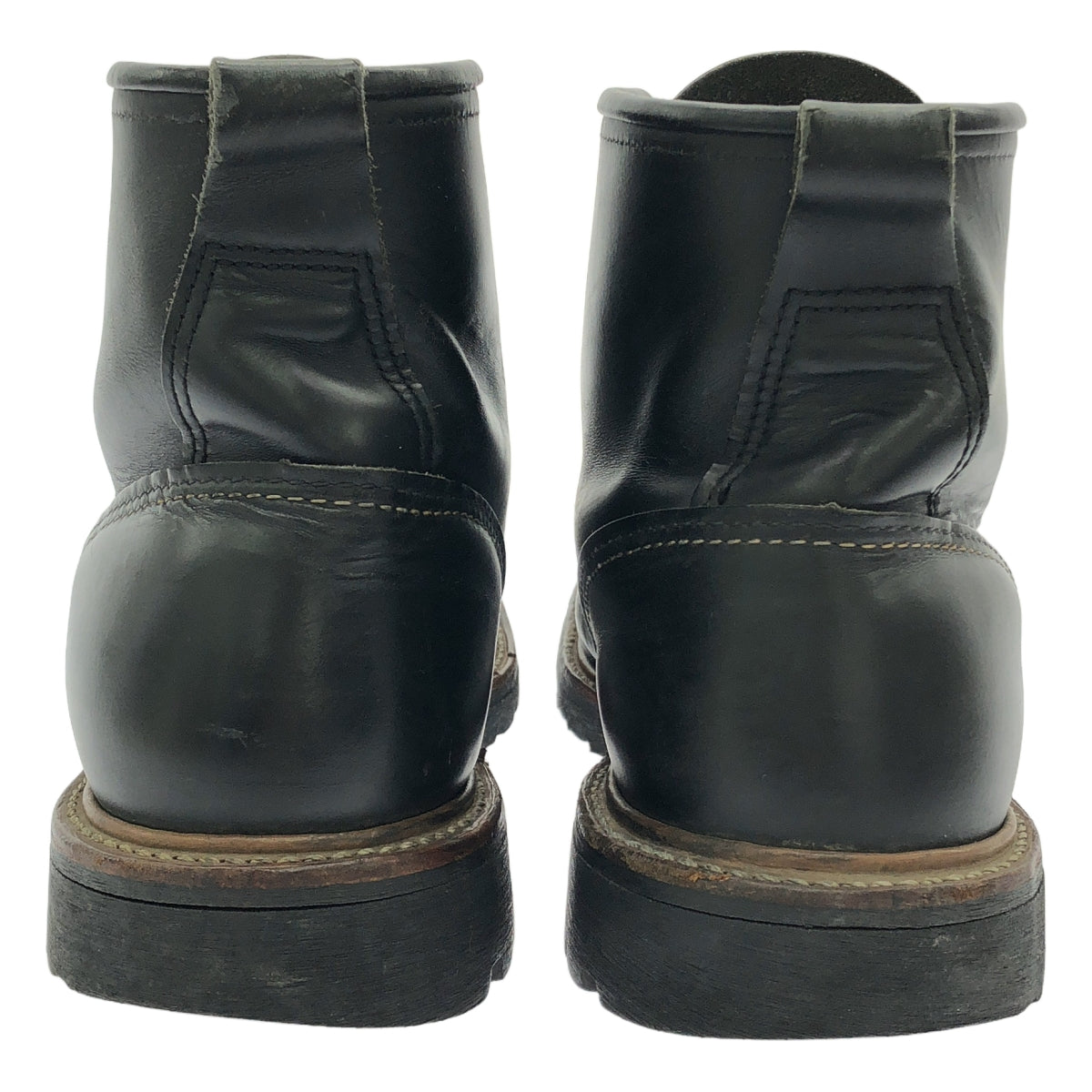 RED WING / 레드 윙 | 2009 | 2934 LINEMAN 레이스 투 가죽 부츠 | 10 D | 블랙 | 남성