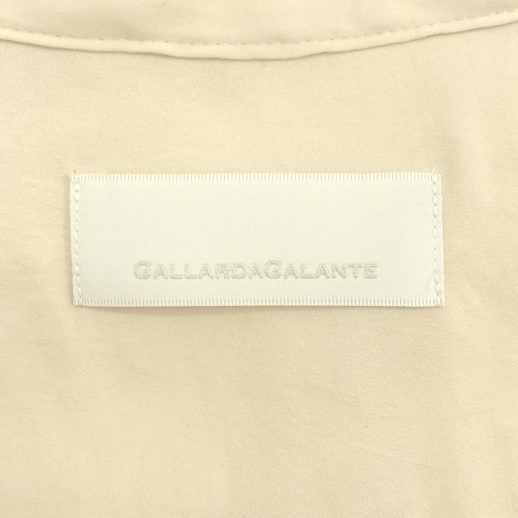 GALLARDAGALANTE / ガリャルダガランテ | ギャザー ボリューム ノースリーブ シャツ ブラウス | F | レディース